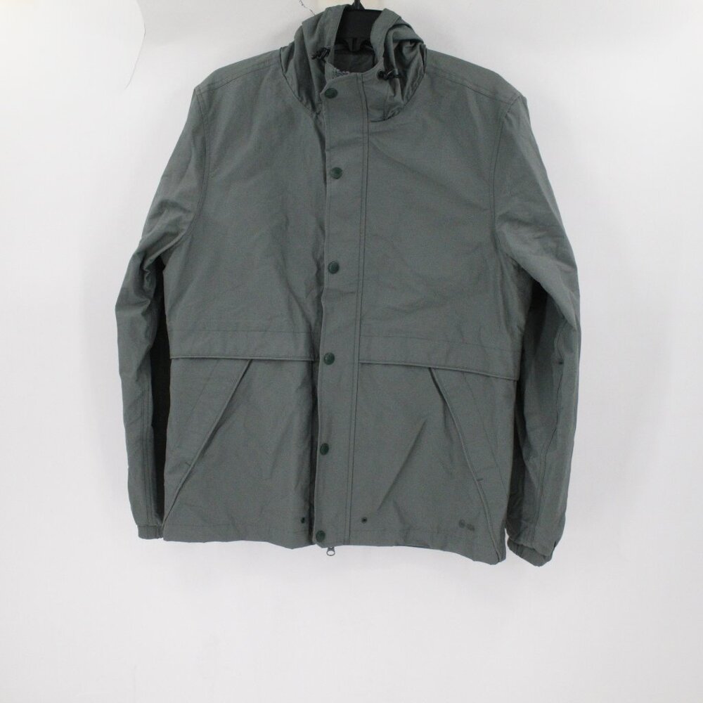 NWT Taylor Stitch Jacket Mens 38 The Chapman Hooded Windbreaker Sea Green zip up